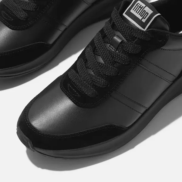 F-MODE Flow Mens Leather/Suede Sneakers - immagine 3
