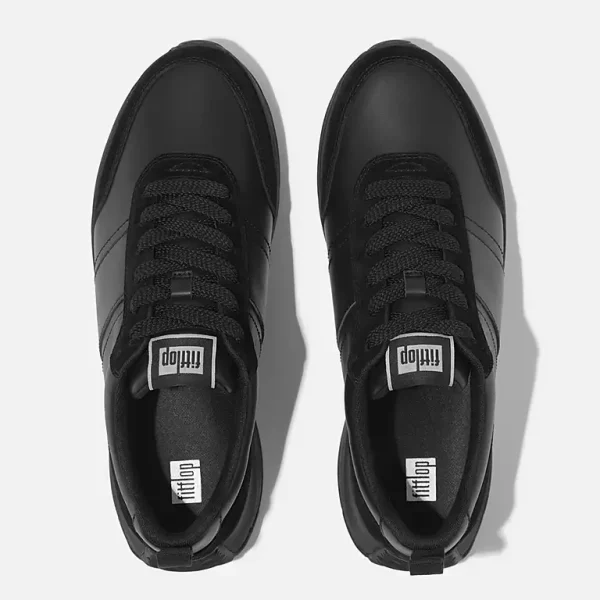 F-MODE Flow Mens Leather/Suede Sneakers - immagine 4