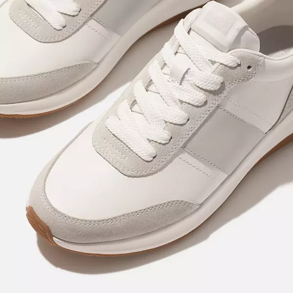F-MODE Flow Mens Leather/Suede Sneakers - immagine 3