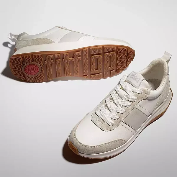 F-MODE Flow Mens Leather/Suede Sneakers - immagine 5